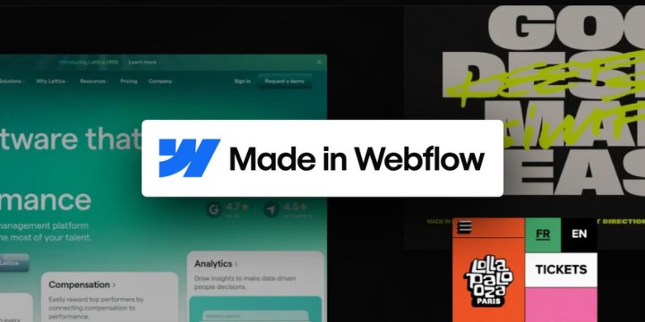 Made in webflow webflow popularity