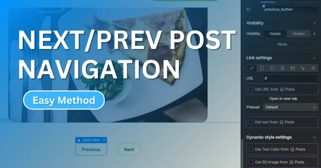 Next and Prev Post Navigation in Webflow – Fast Guide